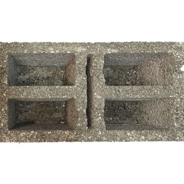 بلوک نیمه سیمانی سه جداره لیکو سایز 20*20*40 سانتی‌متر